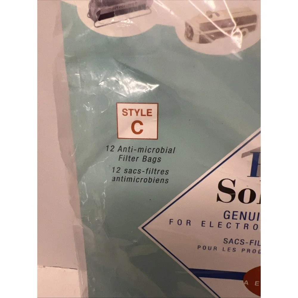 New 12 Aerus Electrolux Vacuum Bags Home Solutions Hepa Filter Canister Style C